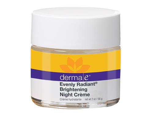 derma e Evenly Radiant Night Crème SPF 15