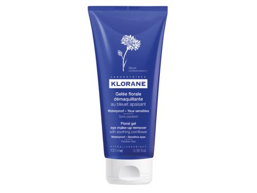 Klorane Floral Gel Eye Make-up Remover with Soothing Cornflower