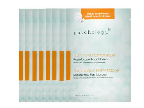 patchology Iluminate FlashMasque Facial Sheets - 8 Pack