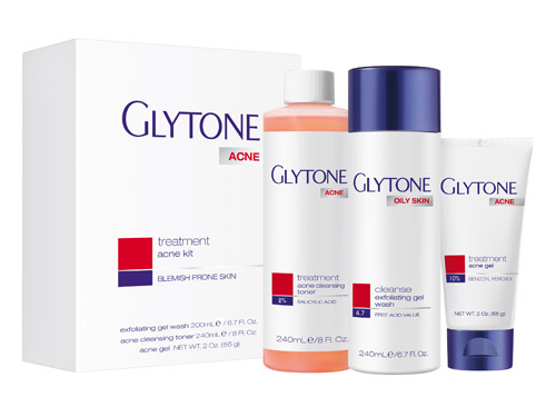 treatment skin kit Kit: clear acne Acne Treatment skin. Glytone prone