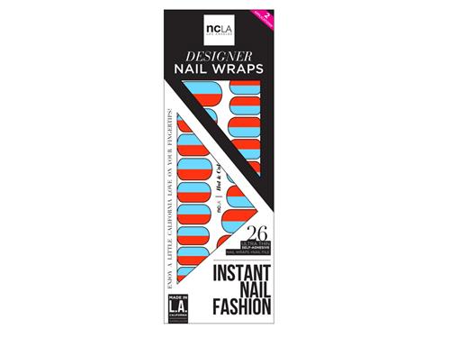 ncLA Nail Wraps - Hot & Cold
