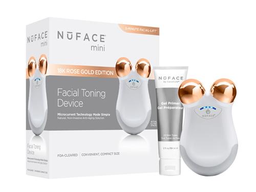 Shop The NuFACE Mini Facial Toning Device Limited Edition White Rose ...