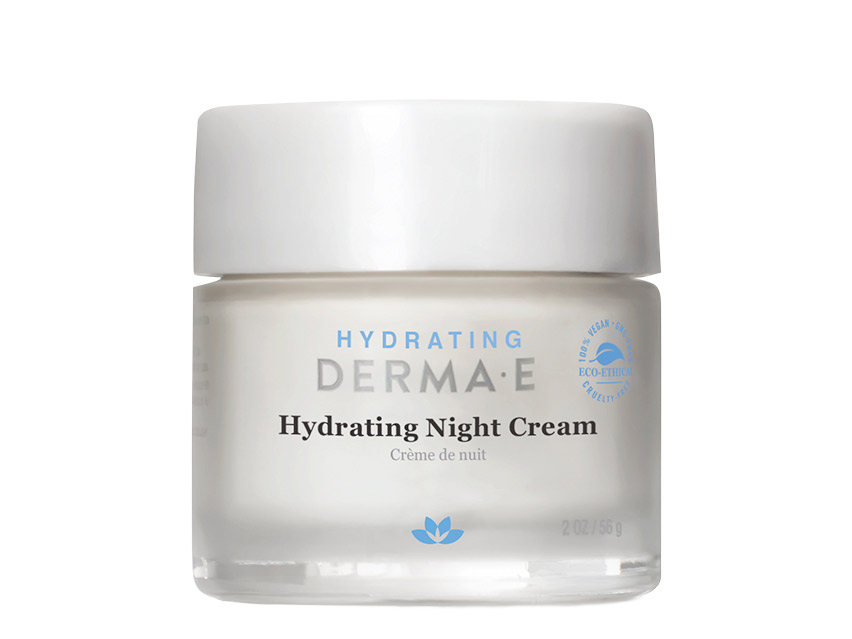 derma e Hydrating Night Cream with Hyaluronic Acid