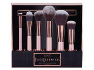 Luxie Rose Gold Face Essential Brush Set