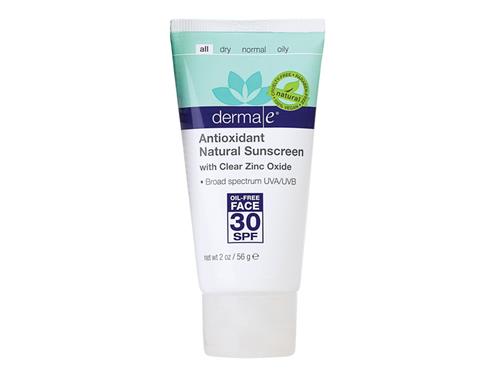 derma e Antioxidant Natural Sunscreen SPF 30 Oil-Free Face Lotion