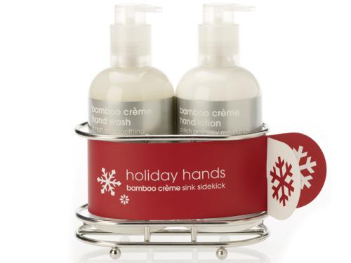LATHER Holiday Hands - Bamboo Creme Sink Sidekick