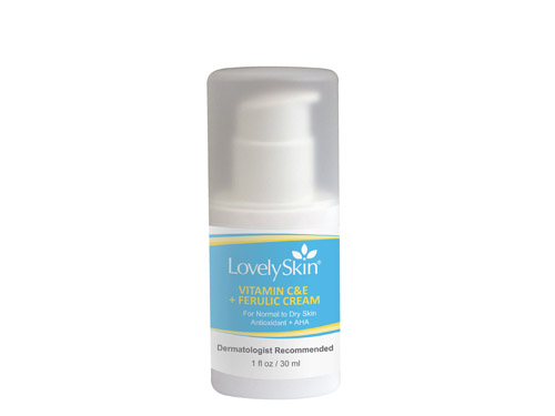 Purchase LovelySkin Vitamin C&E + Ferulic Cream Today.