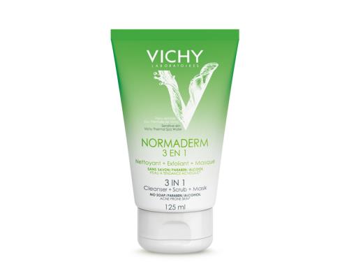 Vichy Normaderm Triple Action 3-in-1 Cleanser