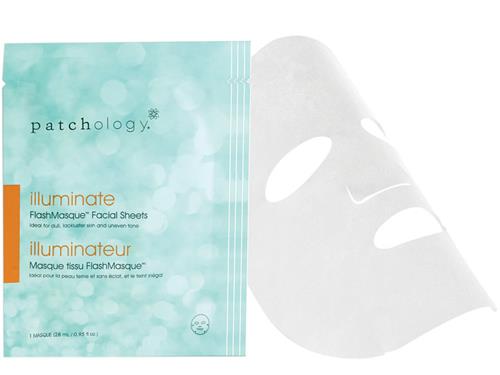 patchology Illuminate FlashMasque Facial Sheets - 4 Pack