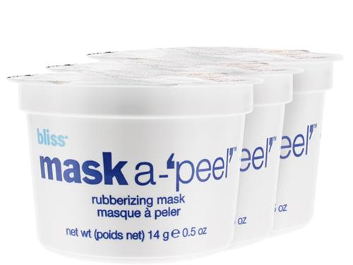 bliss mask-a’peel’ Radiance Revealing Rubberizing Mask