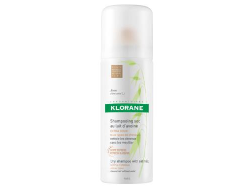 Klorane Dry Shampoo with Oat Milk - Natural Tint - Aerosol (Travel Size)