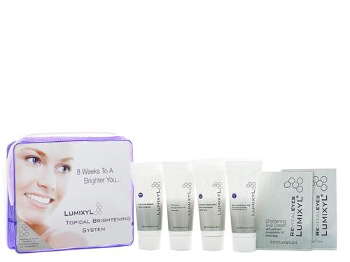 Lumixyl Topical Brightening System Travel Kit with GlycoPeel 10