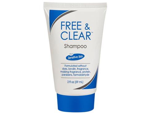 shop free clear shampoo travel size at lovelyskin com travel size shampoo