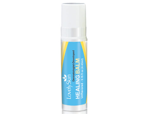 LovelySkin Healing Lip Balm Unflavored 0.15 fl oz
