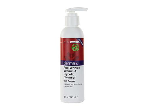 derma e Anti-Wrinkle Vitamin A Glycolic Cleanser