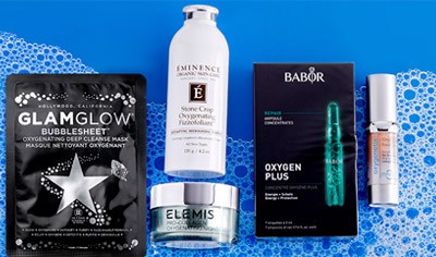 Pop Some Bubbly with Fizzing, Foaming, Oxygenating Skin Care Products