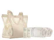 June Jacobs Signature Mesh Tote Bag, Towels, SPF and Lip