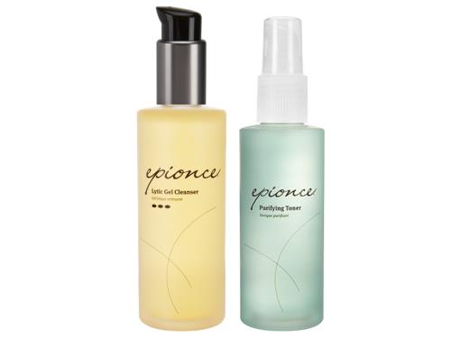 Epionce Lytic Cleanser & Purifying Toner Duo with an Epionce cleanser and toner