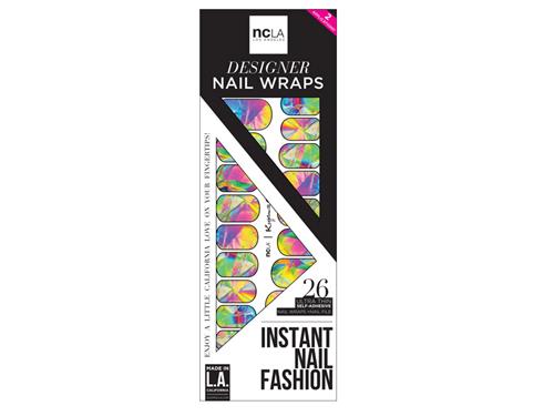 ncLA Nail Wraps - Kryptonite Cocktail