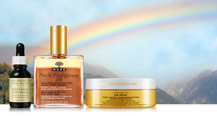 Find Your Pot of Gold (Skin Care) at LovelySkin!