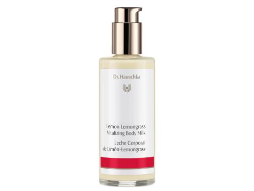Dr. Hauschka Lemon Lemongrass Vitalizing Body Milk, a lemon body lotion