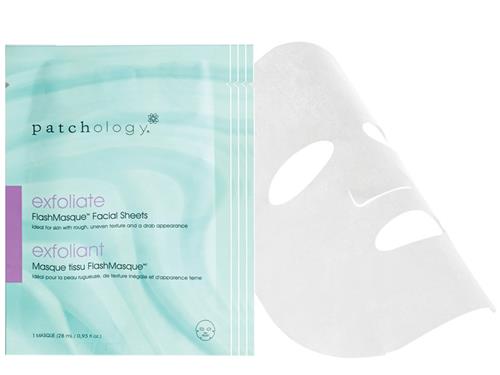 patchology Exfoliate FlashMasque Facial Sheets - 4 Pack