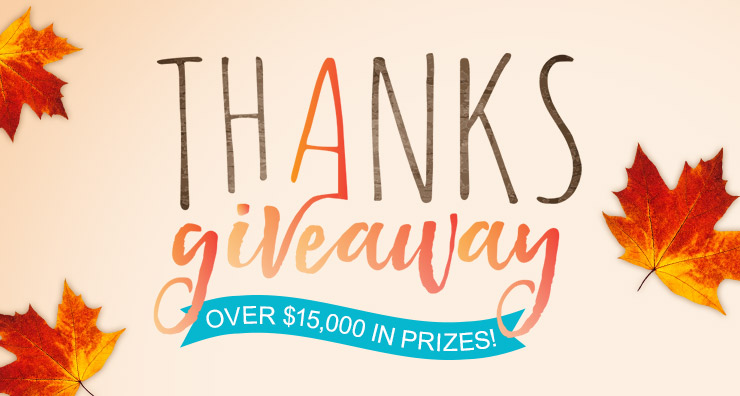 LovelySkin's Sixth Annual Thanksgiveaway