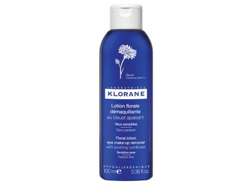 Klorane Floral Lotion Eye Make-up Remover with Soothing Cornflower - 100 ml