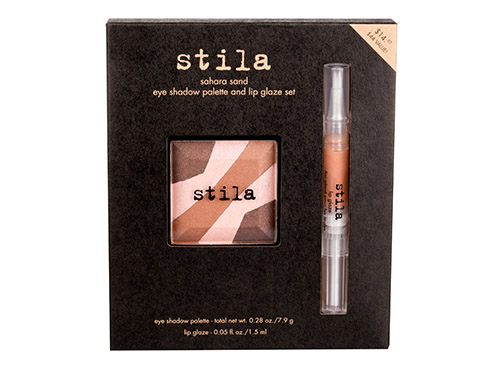 Stila Sahara Sand Eye Shadow Palette and Lip Glaze Set