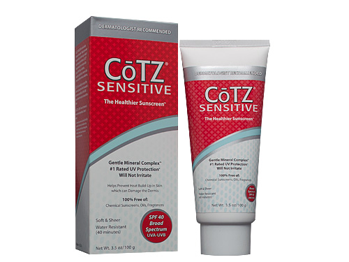 CoTZ Sensitive SPF 40 Broad Spectrum UVA/UVB