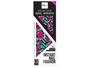 ncLA Nail Wraps - Banana Tango