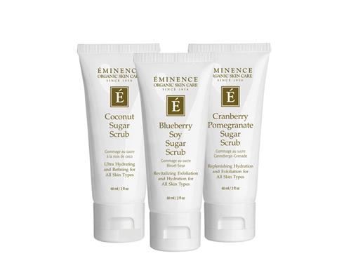Eminence Limited Edition Sugar Scrub Body Glow Trio