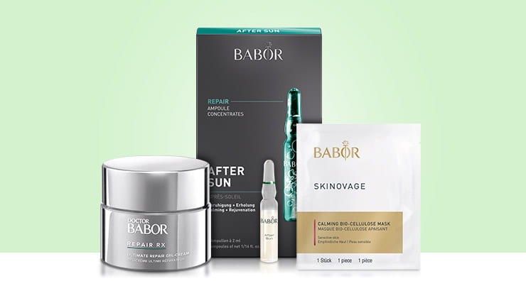 Three Ways to Soothe Post-Sun Skin with BABOR Products
