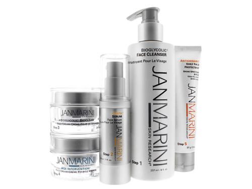 Jan Marini Skincare Collection for Dry/Very Dry Skin with five Jan Marini face products