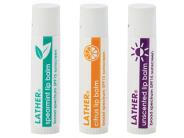 LATHER Lip Balm Trio