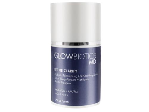 GLOWBIOTICS MD LET ME CLARIFY Probiotic Rebalancing Oil-Absorbing Lotion