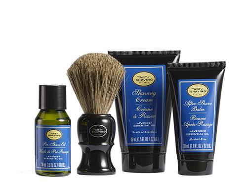 The Art of Shaving Mid Size Kit Lavender