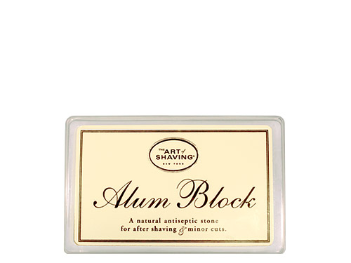 The Art of Shaving Alum Block