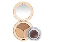 jane iredale PurePressed Triple Eye Shadow - Golden Girl & Jelly Jar Gel Eyeliner - Black Duo