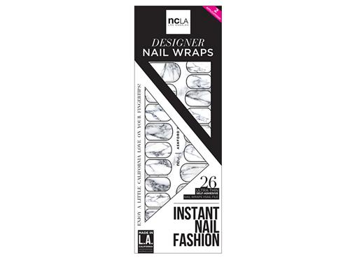 ncLA Nail Wraps - Ashford White