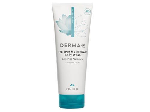 derma e Tea Tree and E Face and Body Wash