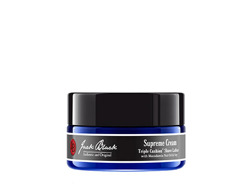 Jack Black Supreme Cream Triple Cushion Shave Lather - Jar 8 oz