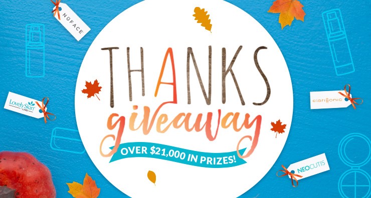 LovelySkin's Seventh Annual Thanksgiveaway