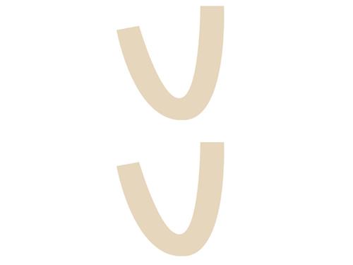 NewGel+ Silicone Ear Shapes For Scars - Beige