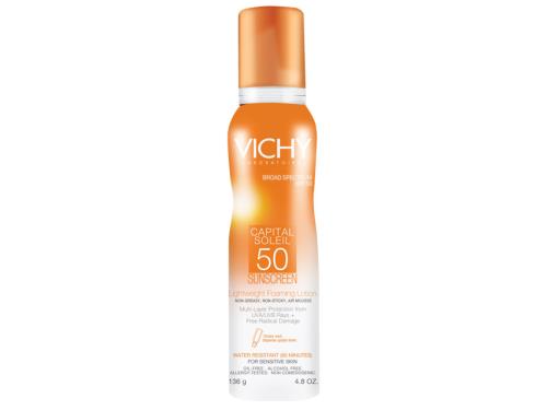 Vichy Capital Soleil SPF 50 Lightweight Foaming Lotion