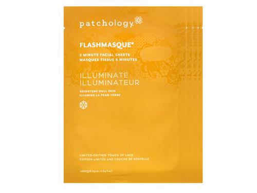 patchology Illuminate FlashMasque Lace Print Facial Sheets - Limited Edition
