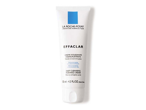 La Roche-Posay Effaclar Deep Cleansing Foaming Cream, a La Roche Posay cleanser