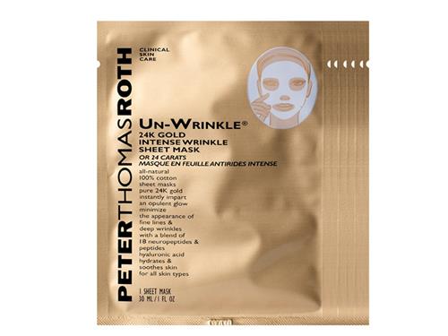 Peter Thomas Roth Un-Wrinkle 24K Gold Intense Wrinkle Sheet Mask