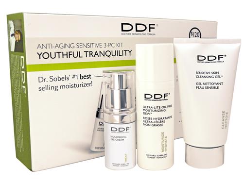 DDF Youthful Tranquility Anti-Aging Kit for Sensitive Skin