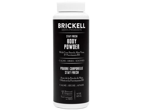 BRICKELL MENS PRODUCTS Stay Fresh Body Powder